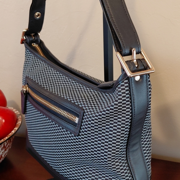Coach Legacy Jack Road Blue Shoulder Bag - Style # 20937 - Picture 7 of 13